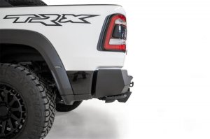 RAM 1500 TRX Bumper - Rear - Addictive Desert Designs - Stealth Fighter - Hammer Black - 2021